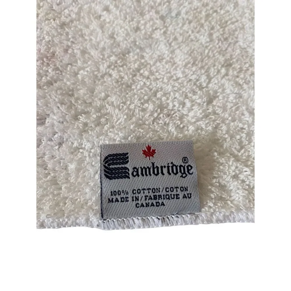 Lot Of 2 Cambridge Ballerina Towels Girls Kids Hand Towel Wash Cloth Home Decor